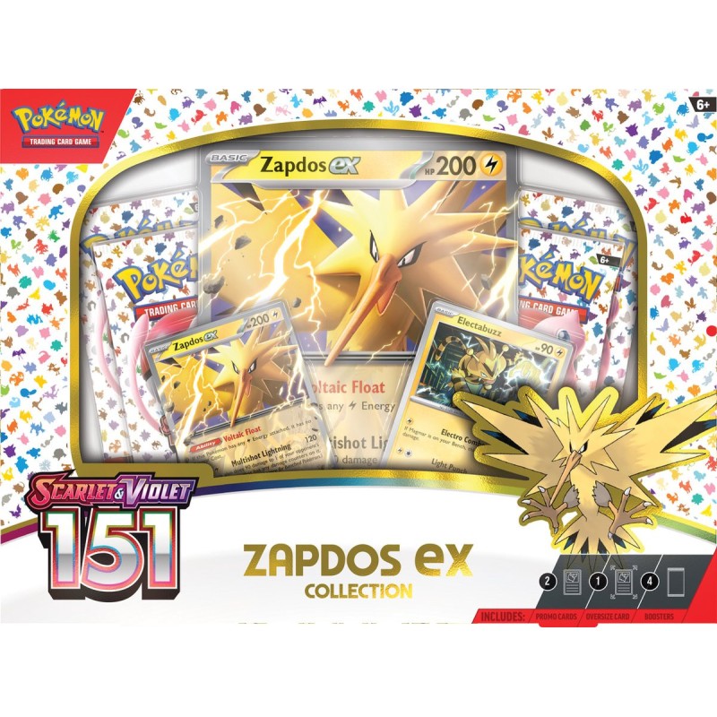 Pokemon Scarlet & Violet 151 Zapdos EX Box ENG