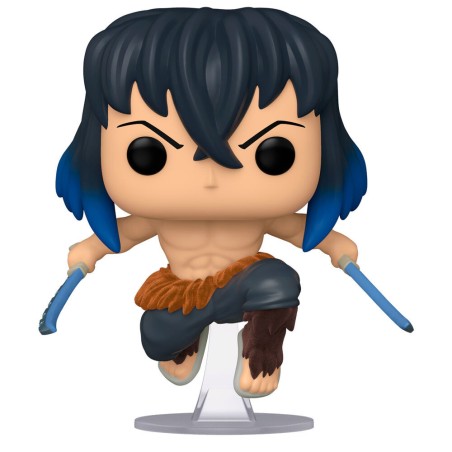 Funko POP Demon Slayer Inosuke Hashibira (875) Limited Flocked Chase Edition