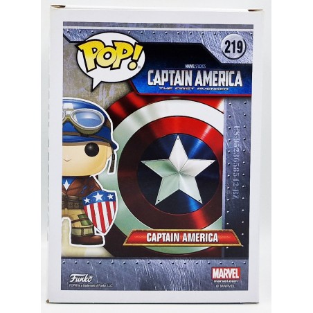 Funko POP Marvel Captain America - Captain America (219) Released: 2017 Spring Convention Excl.