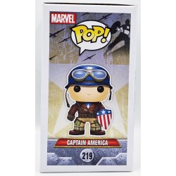 Funko POP Marvel Captain America - Captain America (219) Released: 2017 Spring Convention Excl.