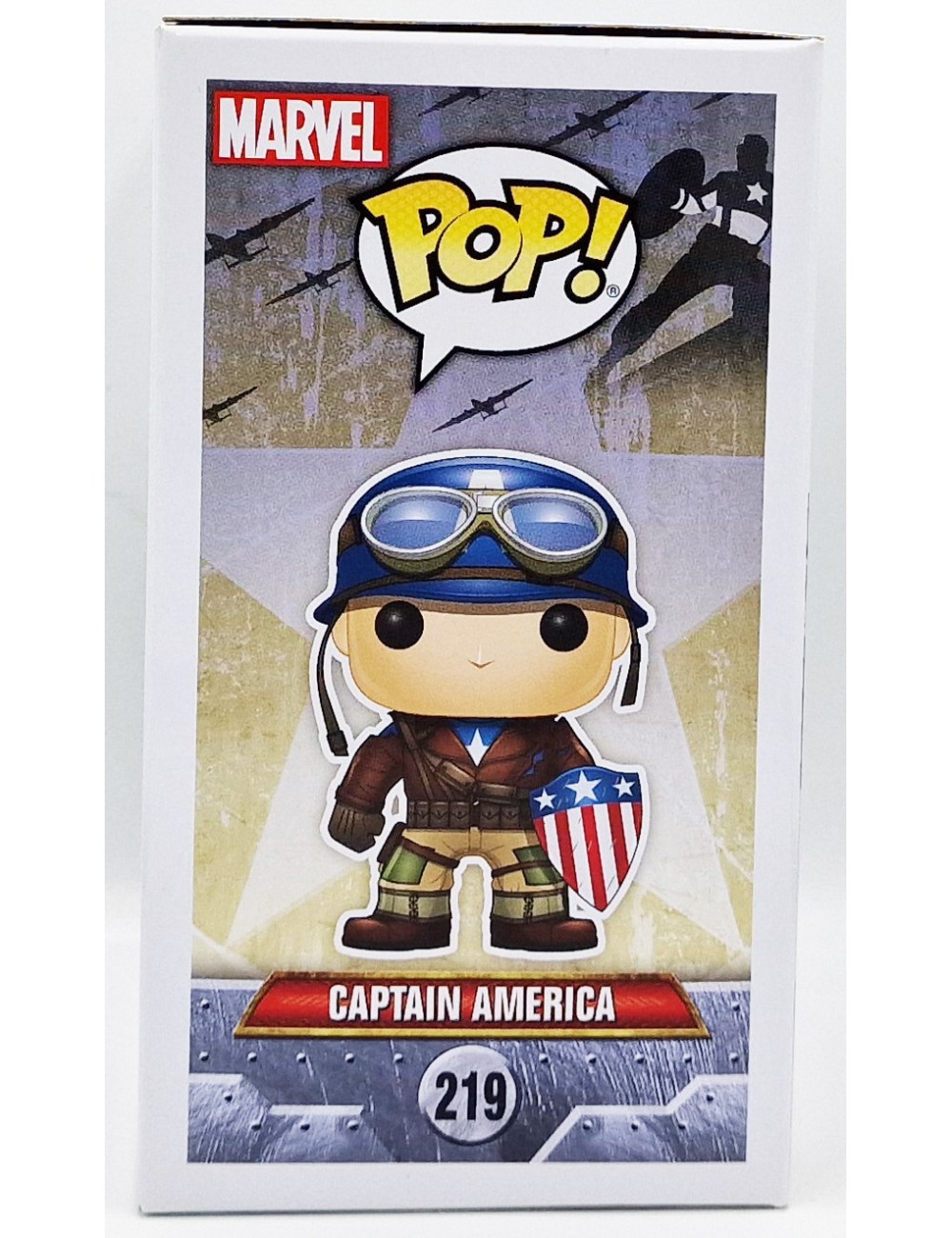 Funko POP Marvel Captain America - Captain America (219) Released: 2017 Spring Convention Excl.
