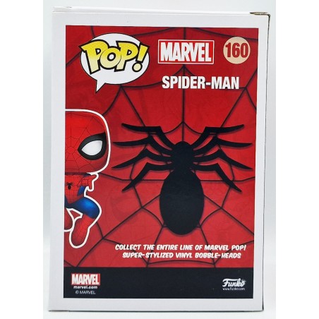 Funko POP Marvel Spider-Man (160) Released: 2016 Marvel Collector Corps Excl.