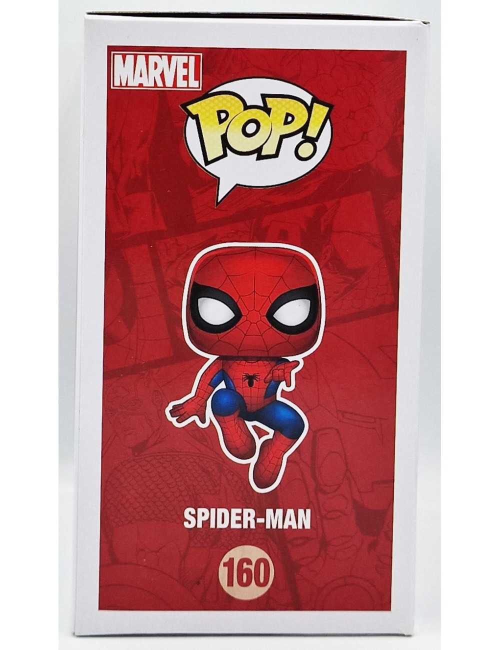 Funko POP Marvel Spider-Man (160) Released: 2016 Marvel Collector Corps Excl.