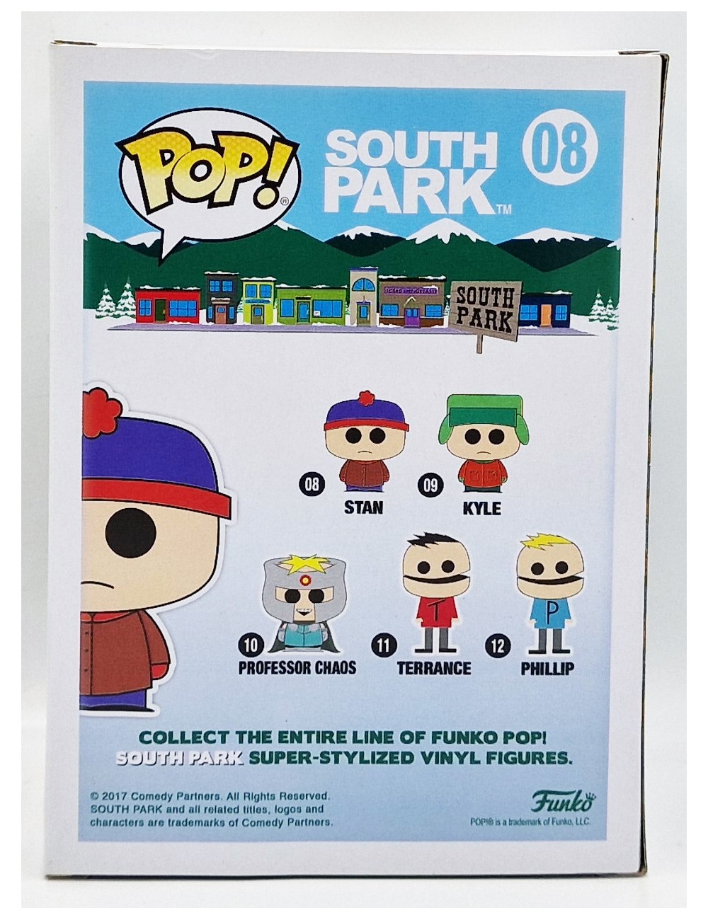 Funko POP South Park Stan (08) Released: 2017