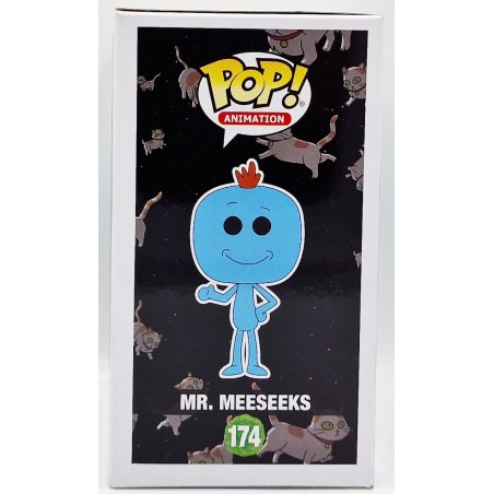 Funko POP Rick and Morty Mr. Meeseeks (174) Released: 2017 Limited Chase