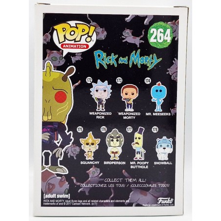 Funko POP Rick and Morty Krombopulos Michael (264) Released: 2017 Fall Convention Excl.