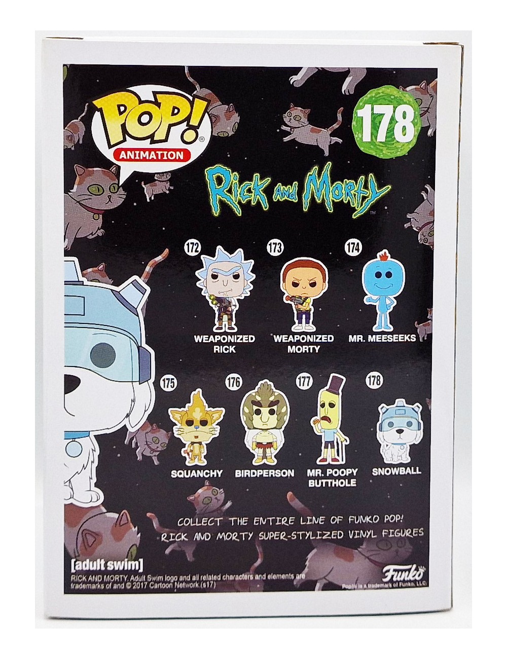 Funko POP Rick and Morty Snowball (178) Released: 2017