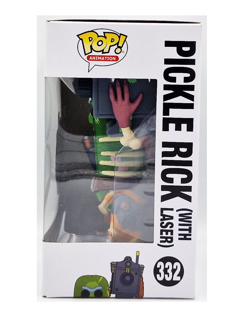 Funko POP Rick and Morty Pickle Rick (With laser) (332) Released: 2017