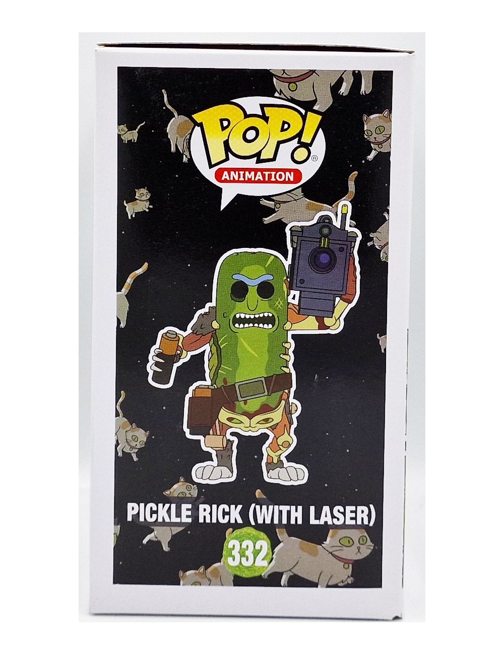 Funko POP Rick and Morty Pickle Rick (With laser) (332) Released: 2017
