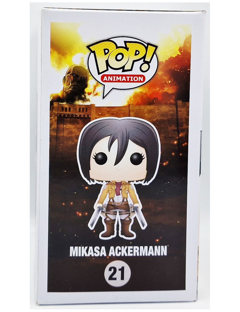 Funko POP Attack on Titan Mikasa Ackermann (21) Released: 2014