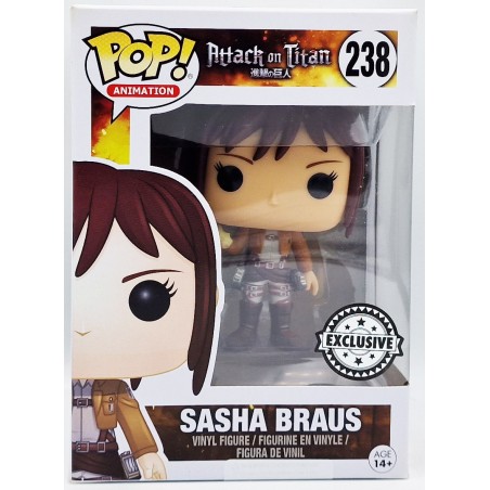 Funko POP Attack on Titan Sasha Braus (238) Released: 2017 Exclusive