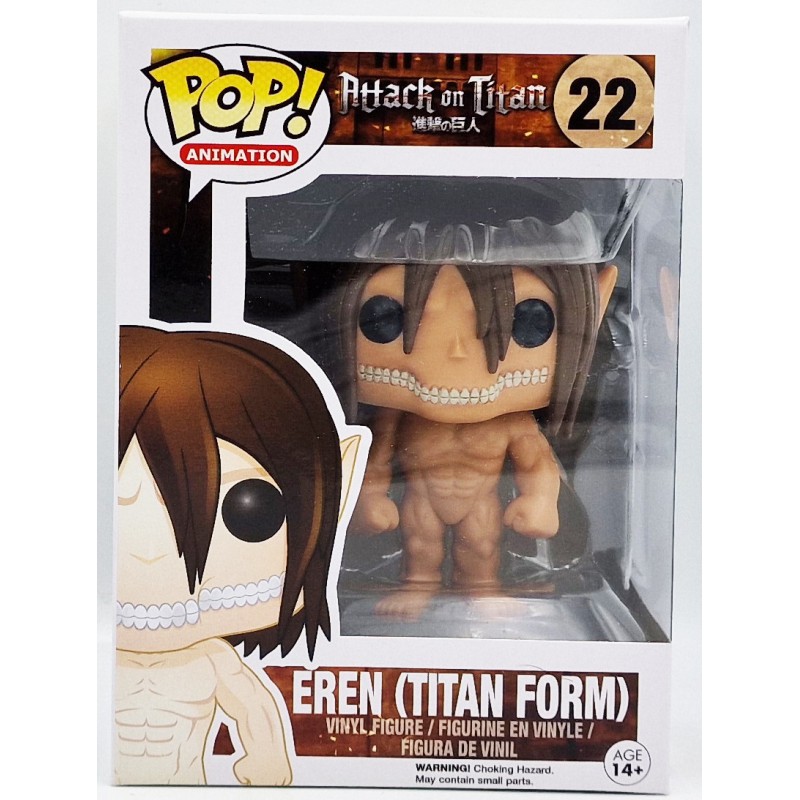 Funko POP Attack on Titan Eren (Titan Form) (22) Released: 2014