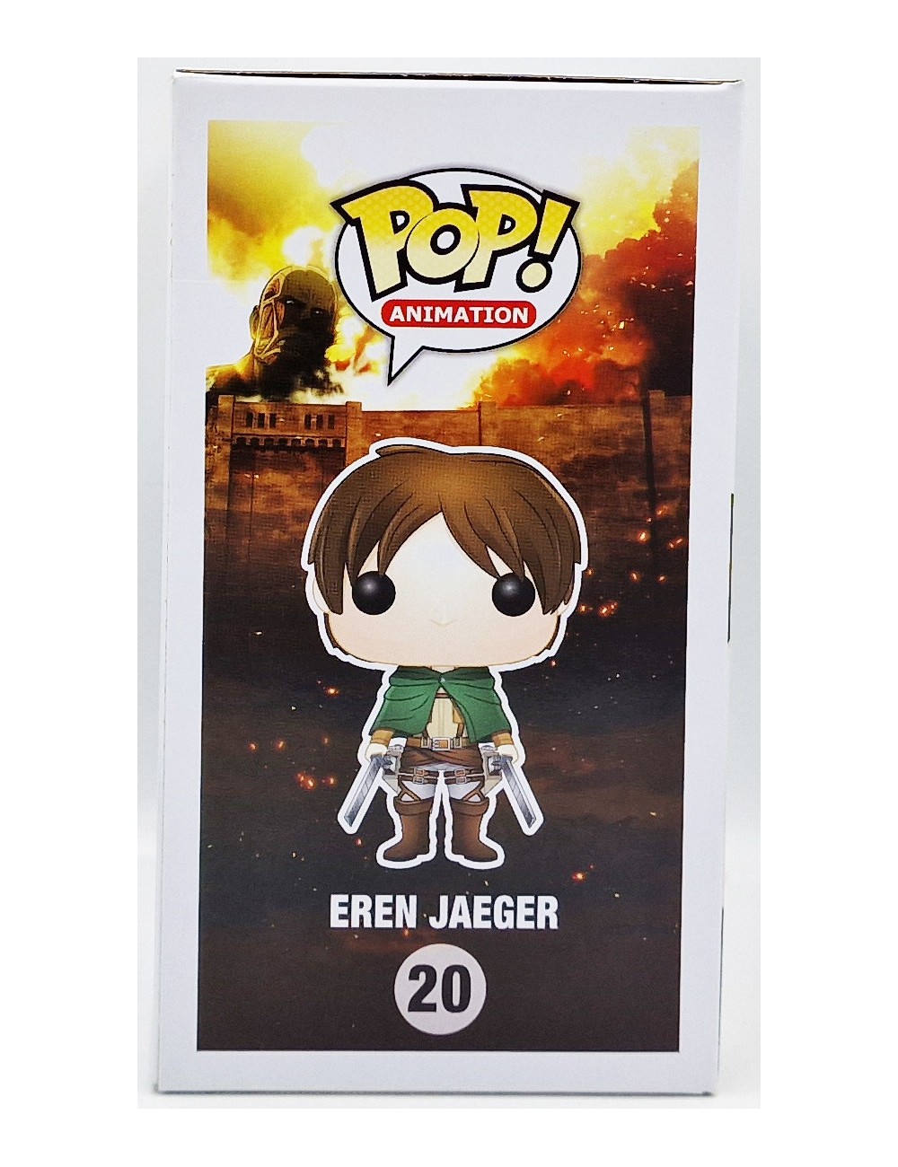 Funko POP Attack on Titan Eren Jaeger (20) Released: 2014