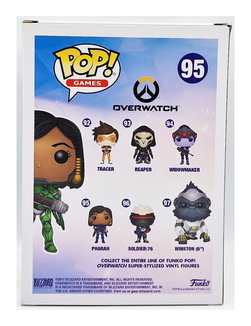 Funko POP Overwatch Pharah (95) Released: 2016 Spring Convention Excl.