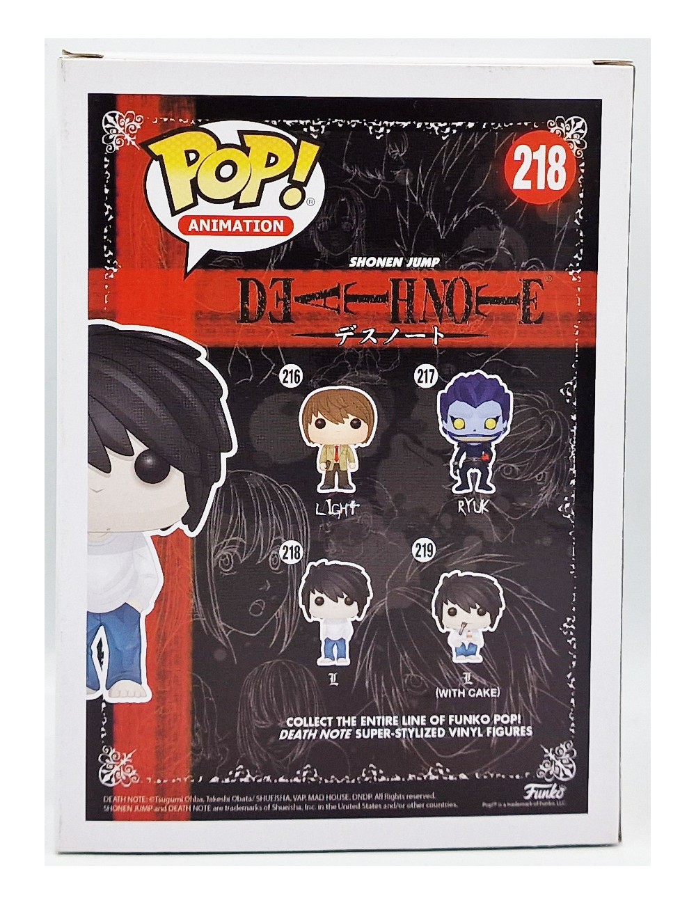 Funko POP Death Note L (218) Released: 2017