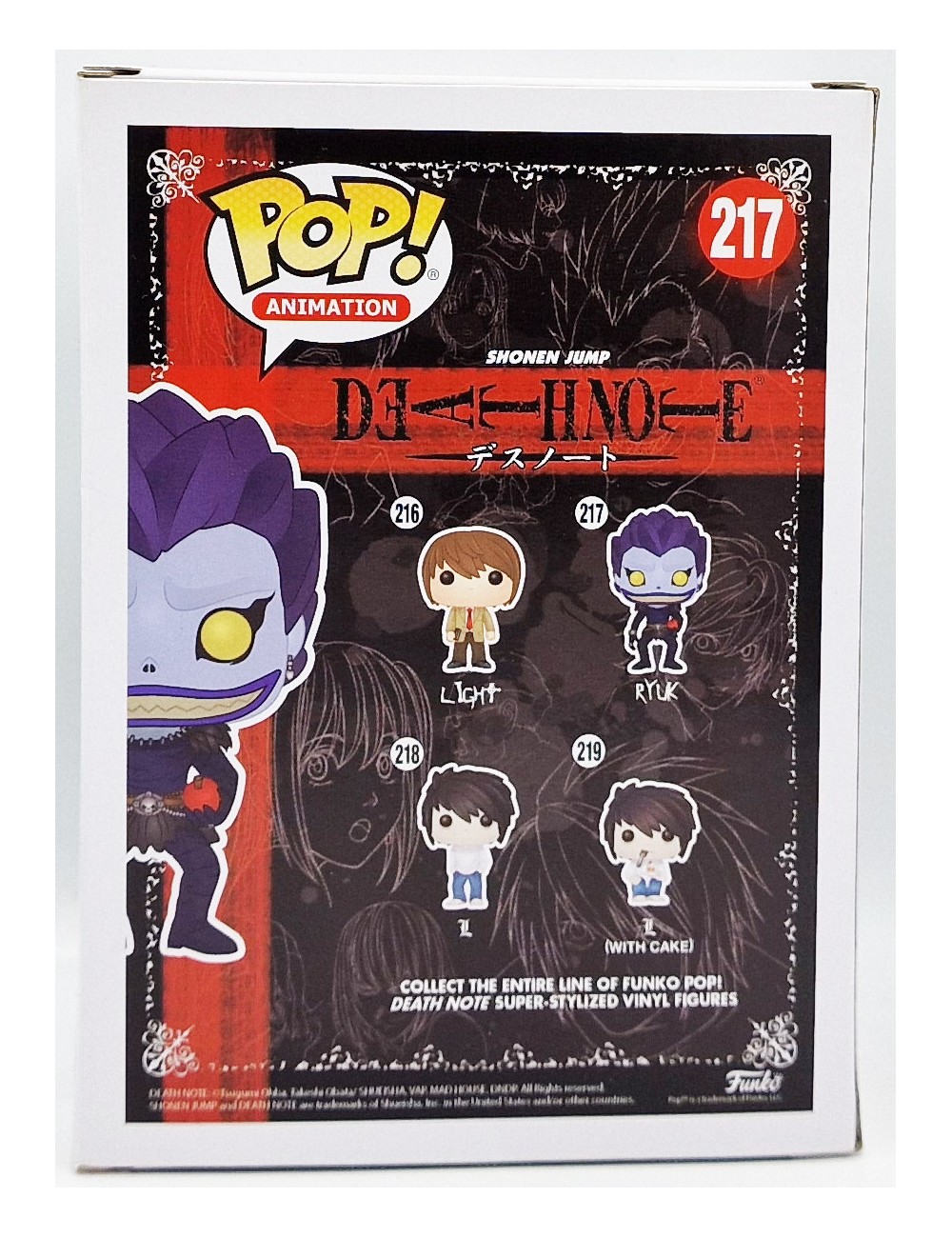 Funko POP Death Note Ryuk (217) Released: 2017
