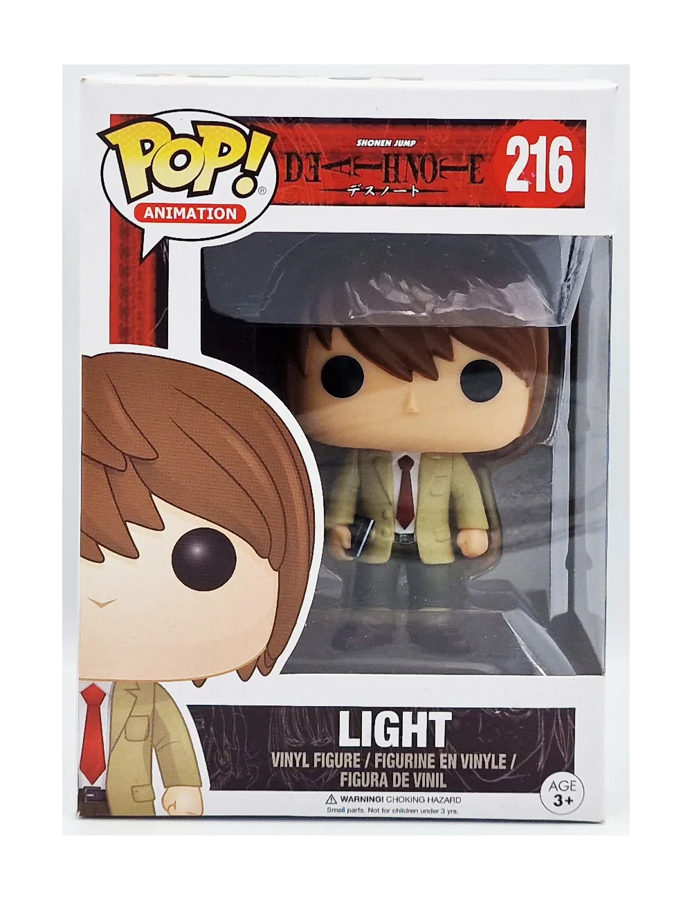 Funko POP Death Note Light (216) Released: 2017 | Collectibles Ninja