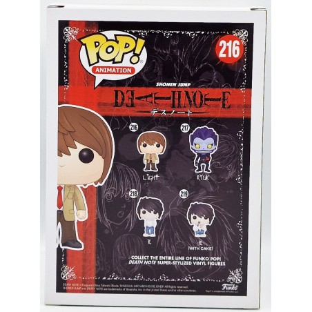 Funko POP Death Note Light (216) Released: 2017