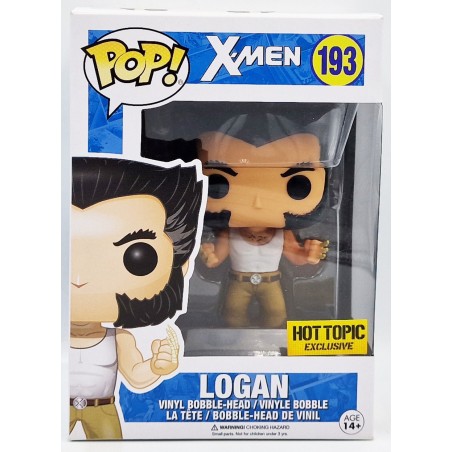 Funko POP X-Men Logan (193) Released: 2017 Hot Topic Excl.