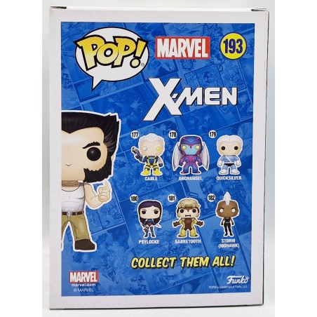 Funko POP X-Men Logan (193) Released: 2017 Hot Topic Excl.