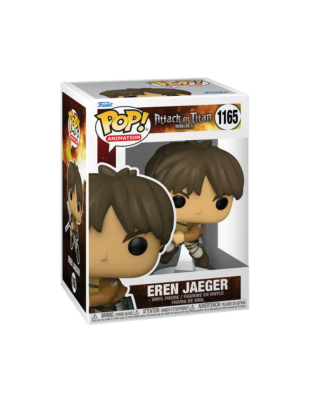 Funko POP Attack On Titan Eren Jaeger (1165) | Collectibles Ninja