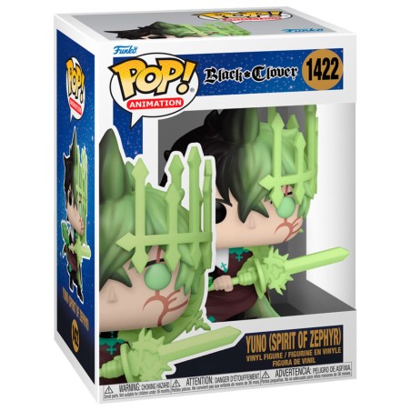 Funko POP Black Clover Yuno Spirit of Zephyr (1422)