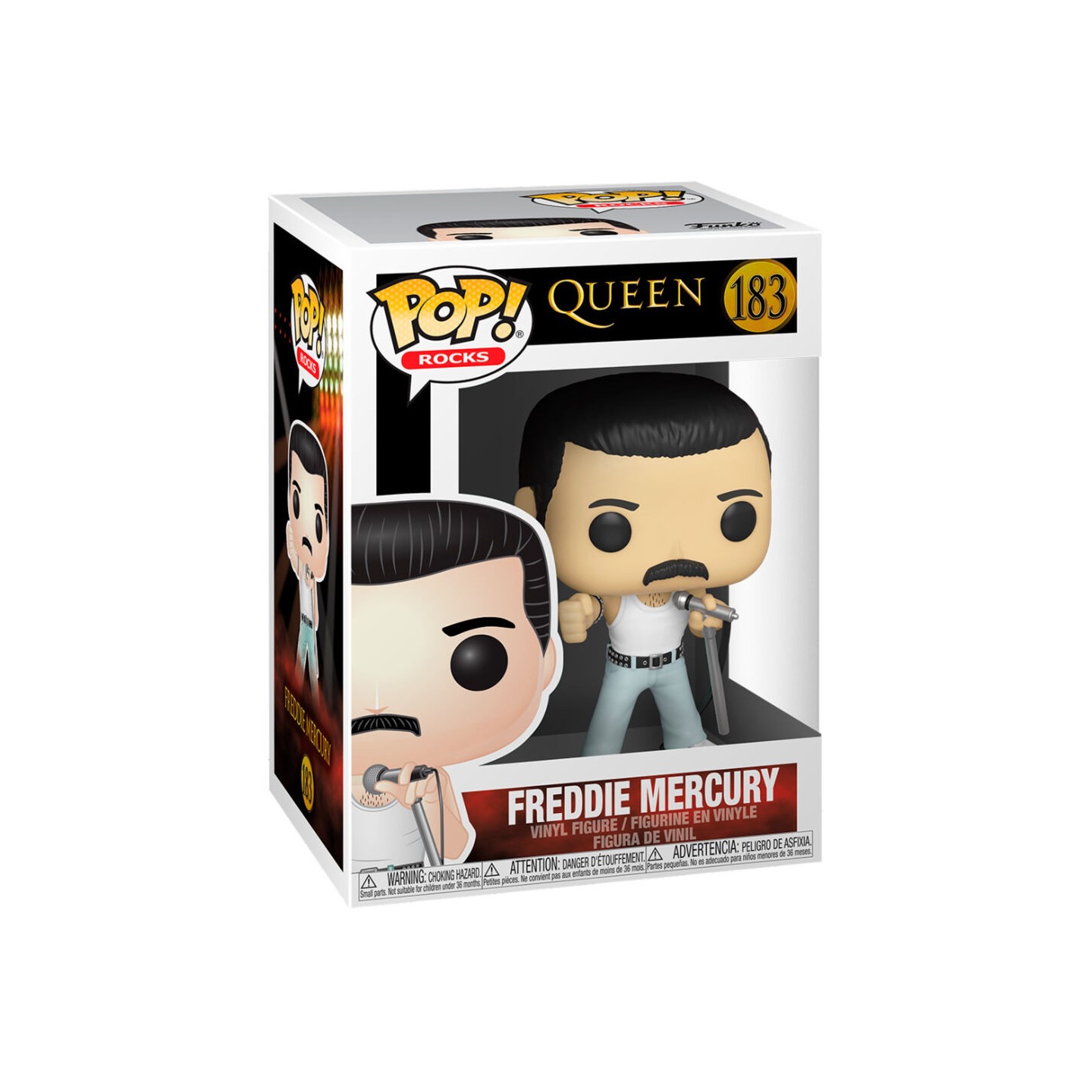 Funko POP Queen Freddie Mercury (183) | Collectibles Ninja