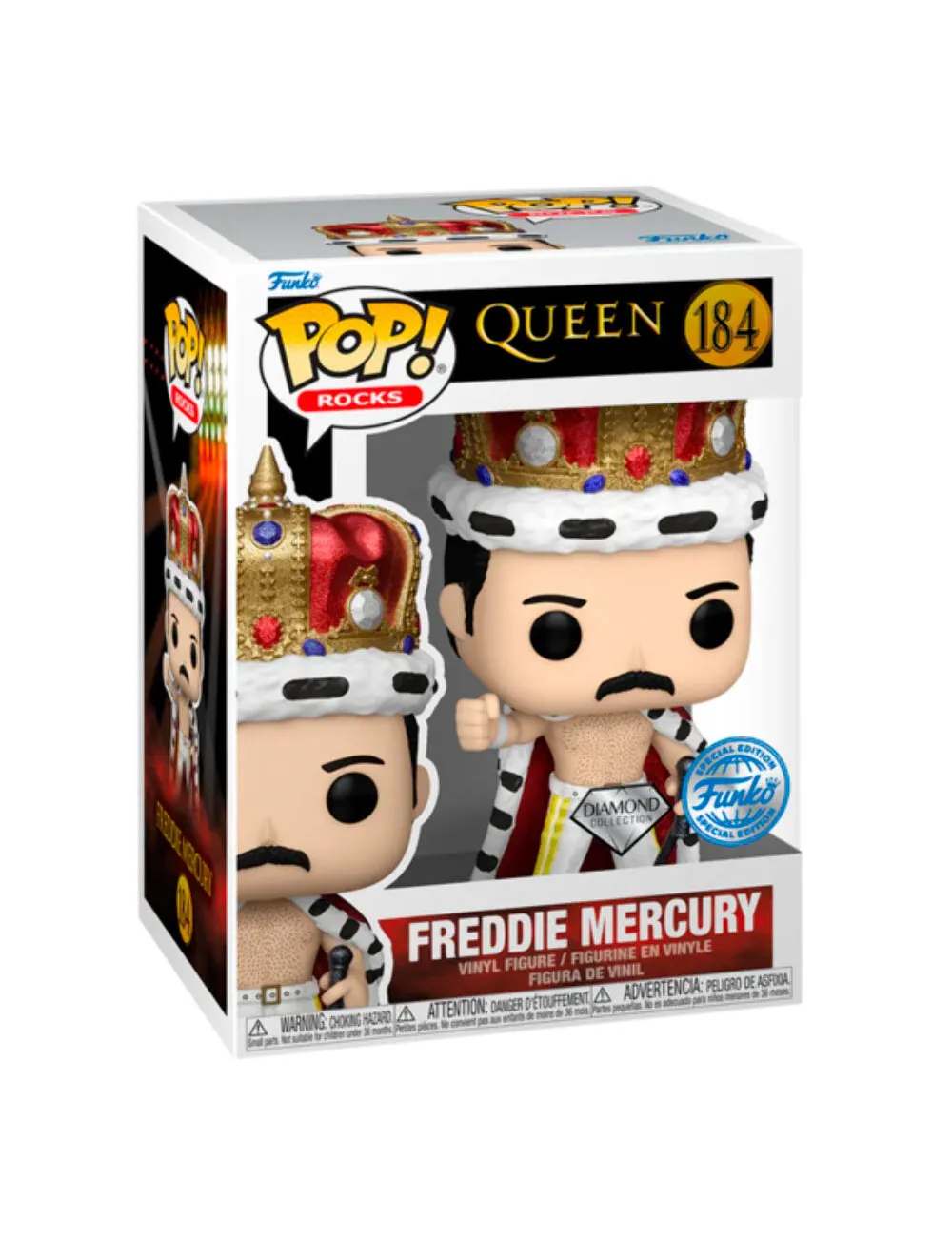 Funko POP Queen Freddie Mercury (184) Exclusive | Collectibles Ninja