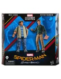 Marvel Legends Spider-man Homecoming Peter Parker and Ned Leeds set 2 figures 15cm