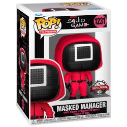 Funko POP Squid Game Masked Manager (1231) Exclusive