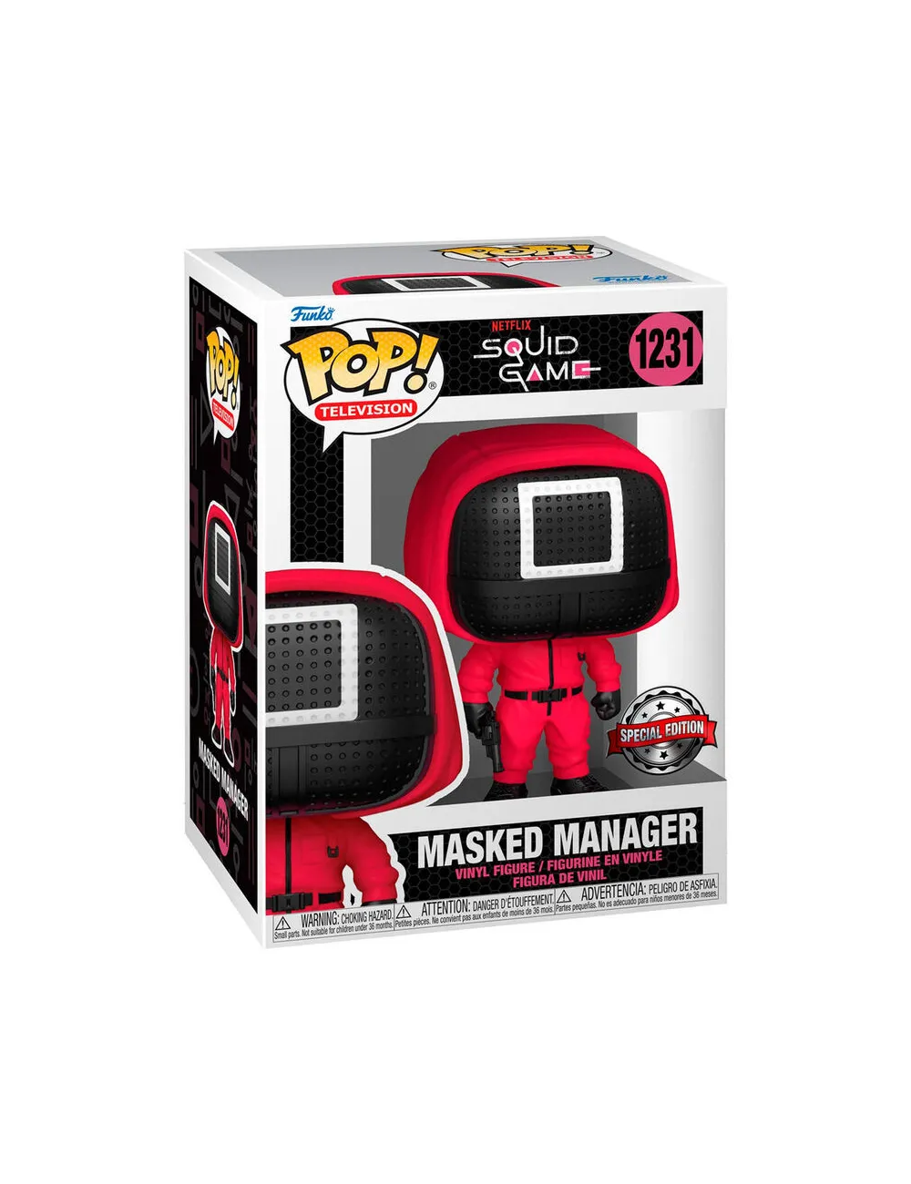 Funko POP Squid Game Masked Manager (1231)… | Collectibles Ninja