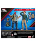 Marvel Legends Spider-man Homecoming Peter Parker and Ned Leeds set 2 figures 15cm