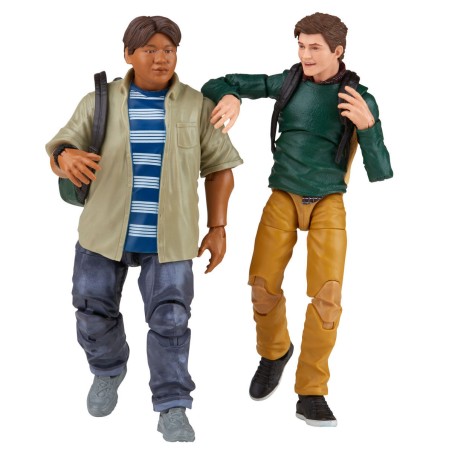 Marvel Legends Spider-man Homecoming Peter Parker and Ned Leeds set 2 figures 15cm