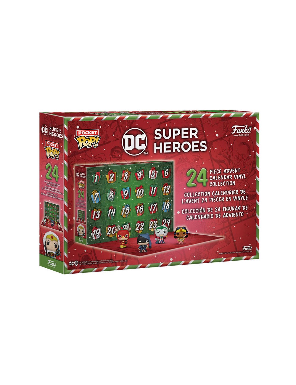 Funko Pocket POP Advent Calendar DC Comics 2023 - 24 day countdown