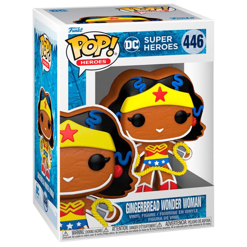 Funko POP DC Holiday Gingerbread Wonder Woman (446)