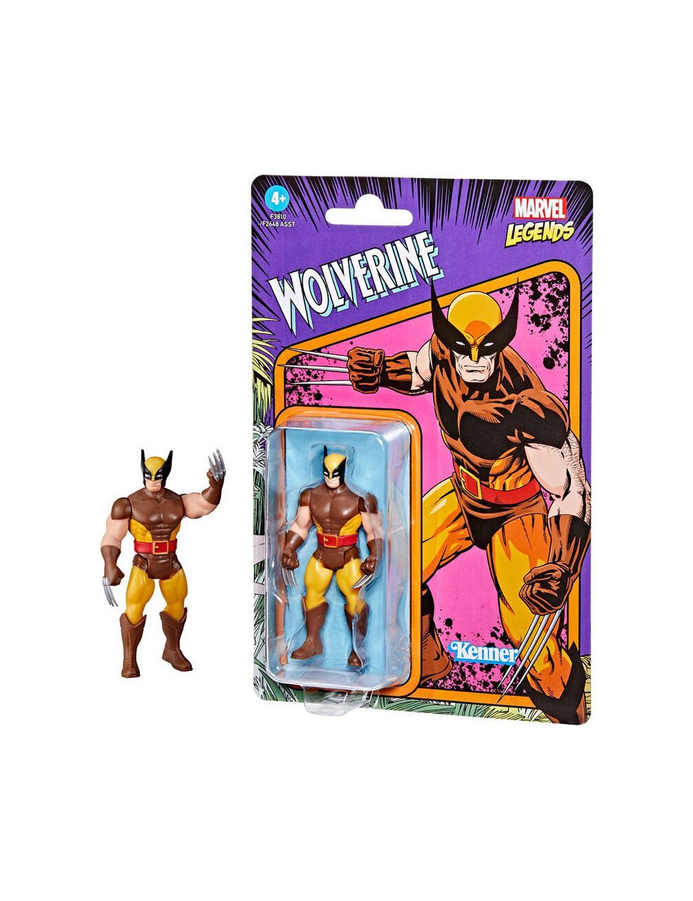 Marvel Legends Retro Wolverine figure 9,5cm