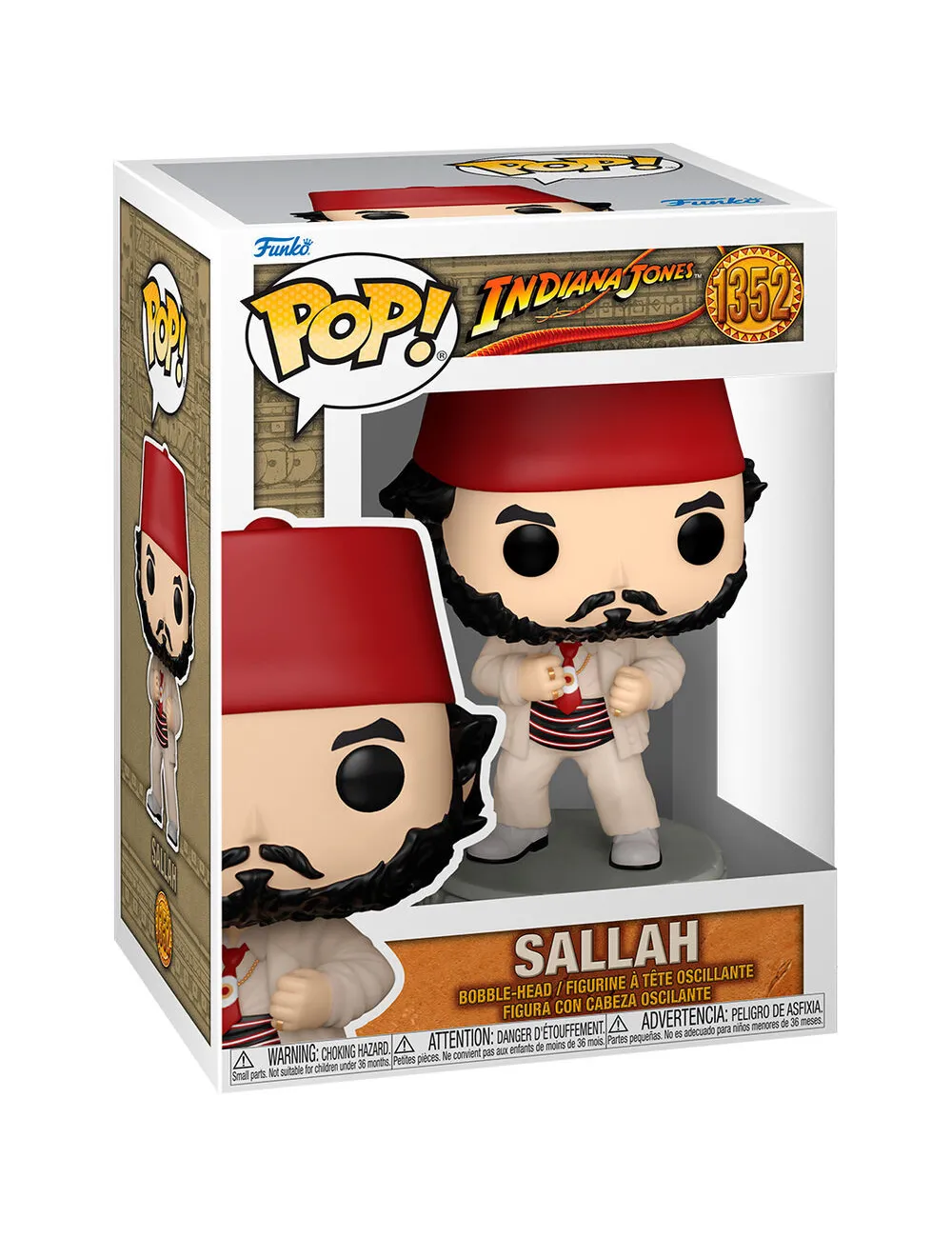 Funko POP Indiana Jones - Sallah (1352) | Collectibles Ninja