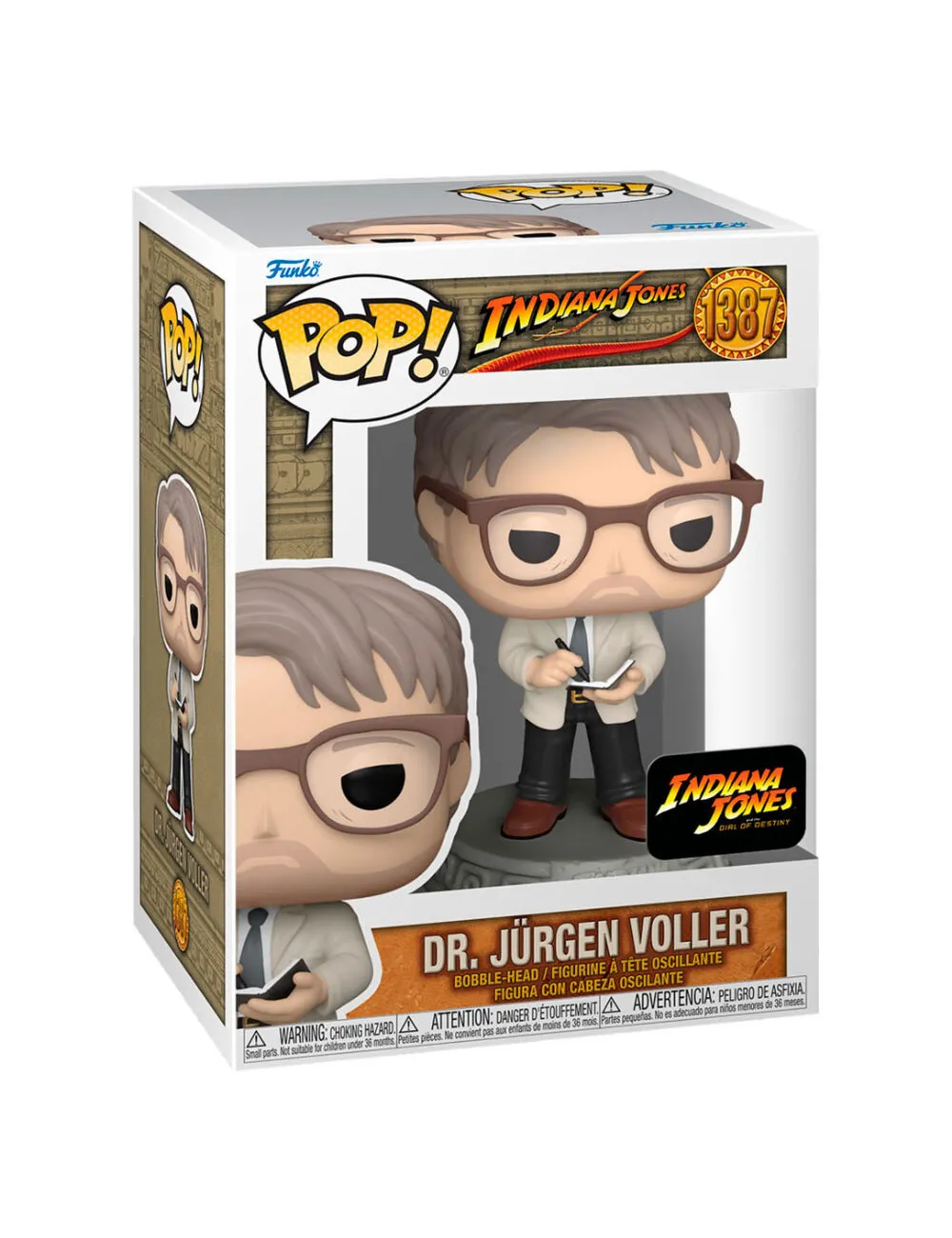 Funko POP Indiana Jones - Dr Jürgen Voller (1387) | Collectibles Ninja