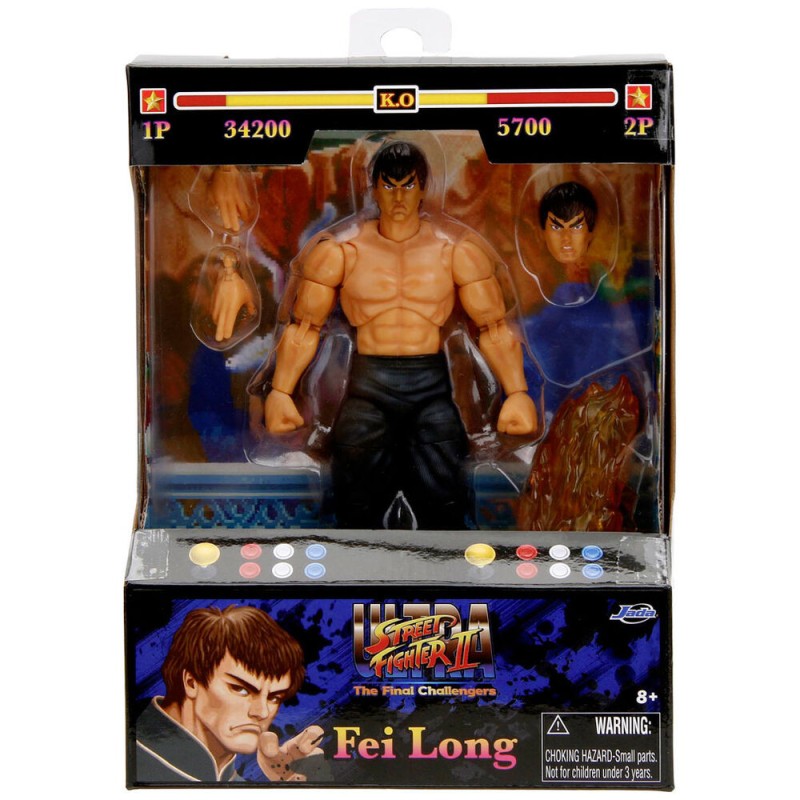 Street Fighter II Fei-Long figurine 15cm