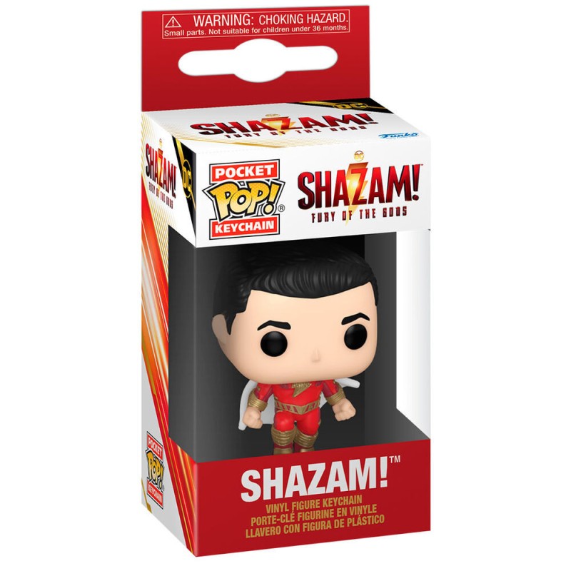 Funko Pocket POP Keychain DC Shazam Fury of the Gods Shazam