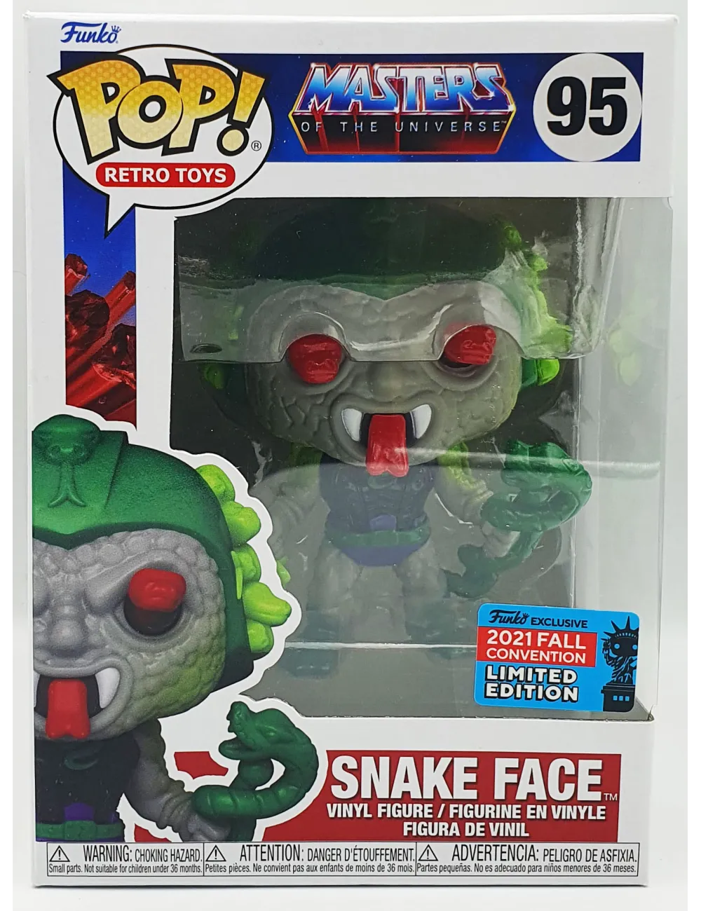 Funko POP Masters Of The Universe Snake Face… | Collectibles Ninja