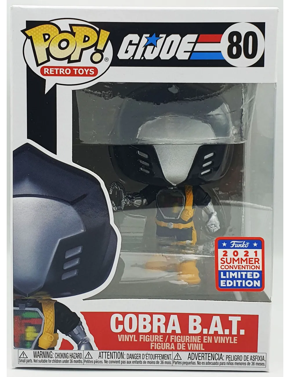 Funko POP G.I. Joe Cobra B.A.T. (80) 2021… | Collectibles Ninja