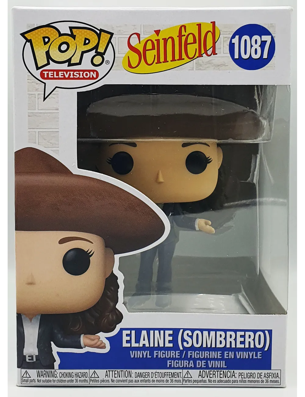 Funko POP Seinfeld Elaine (Sombrero) (1087) | Collectibles Ninja