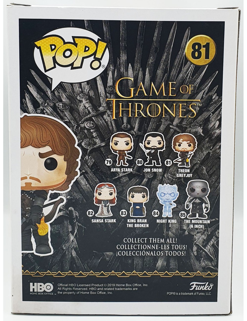 Funko POP Game Of Thrones Theon Greyjoy (81)