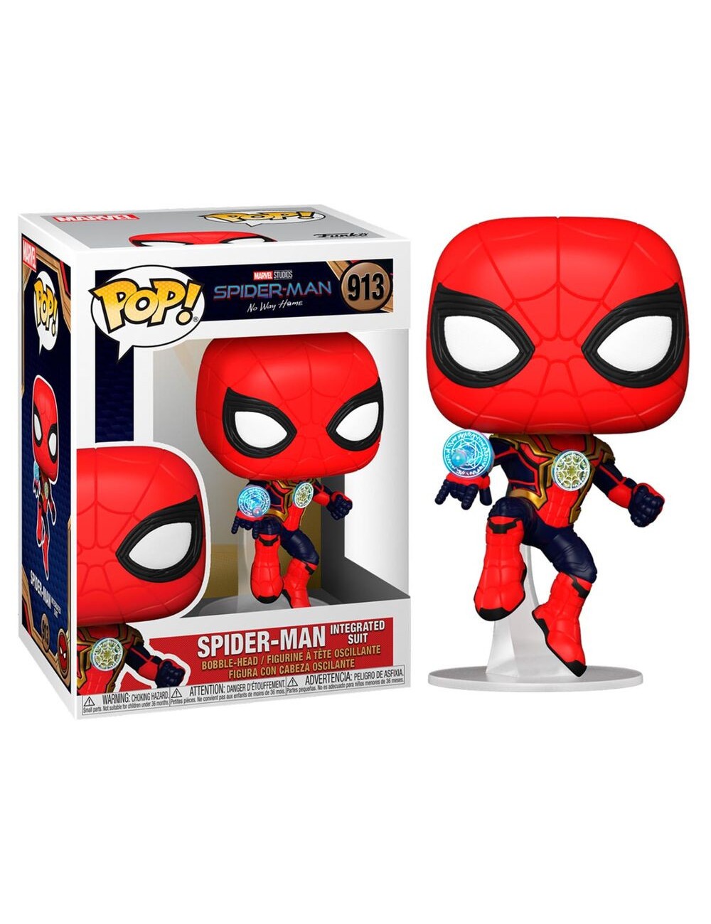 Funko POP Marvel No Way Home Spider-man Integrated Suit (913)