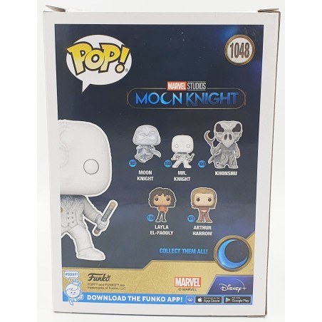 Funko POP Marvel Moon Knight Mr. Knight (1048) Glows In The Dark - Special Edition