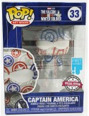 Funko POP Marvel The Falcon Winter Soldier - Captain America (33) Art Series Special Edition