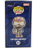 Funko POP Marvel The Falcon Winter Soldier - Captain America (33) Art Series Special Edition