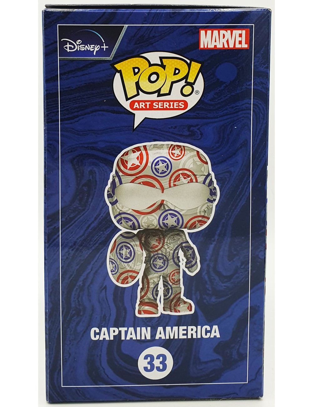 Funko POP Marvel The Falcon Winter Soldier - Captain America (33) Art Series Special Edition