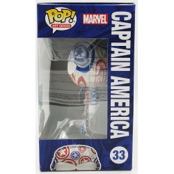 Funko POP Marvel The Falcon Winter Soldier - Captain America (33) Art Series Special Edition